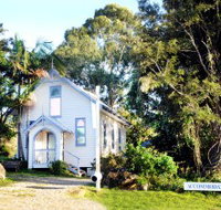 Clouds Silver Lining and Old St Johns Church Beechmont - Australia Accommodation