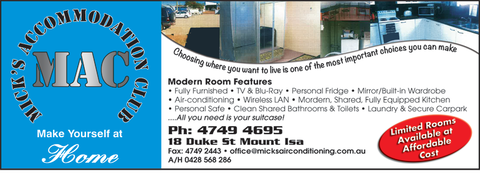 Mick's Accommodation Club - Australia Accommodation 4