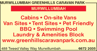 Murwillumbah Greenhills Caravan Park - Australia Accommodation 5