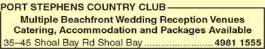 Port Stephens Country Club - Australia Accommodation 7