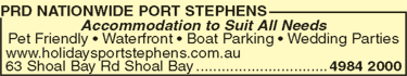 PRD Nationwide Port Stephens - Australia Accommodation 12