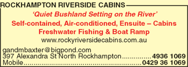 Rockhampton Riverside Cabins - Australia Accommodation 1