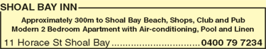 Shoal Bay Inn - Australia Accommodation 6
