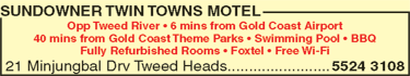 Sundowner Twin Towns Motel - Australia Accommodation 6