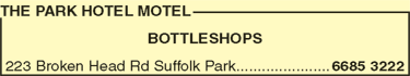 The Park Hotel Motel - Australia Accommodation 8