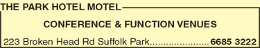 The Park Hotel Motel - Australia Accommodation 9