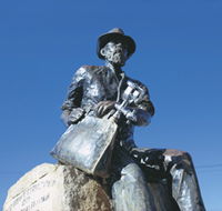 Paddy Hannans Statue - Australia Accommodation