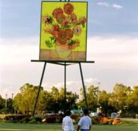 Van Gogh Sunflower Painting - Australia Accommodation