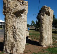 Fossilised Forrest Sculptures - Australia Accommodation