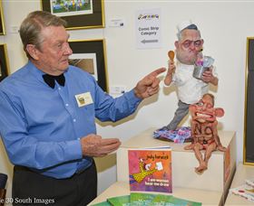 National Cartoon Gallery At The Bunker - Australia Accommodation 3