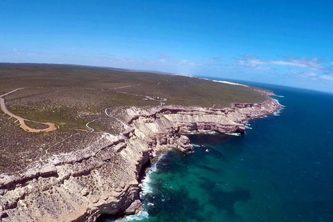 Pink Lake And Kalbarri Flyover - Australia Accommodation 1