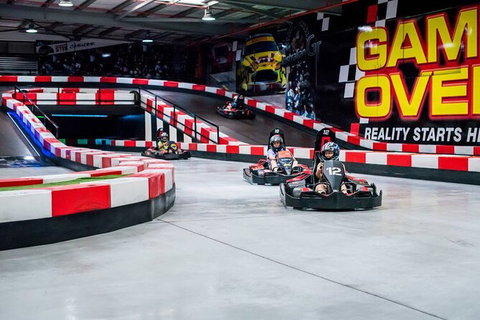 Indoor Go-Kart Racing At Game Over On The Gold Coast - Australia Accommodation 3