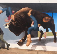 Big Bull Mural - Australia Accommodation