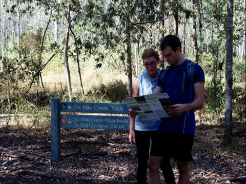Six Mile Creek, Bluff Lookout And Little White Rock Trails - Australia Accommodation 1