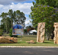 The Fossilised Forest Sculpture - Australia Accommodation