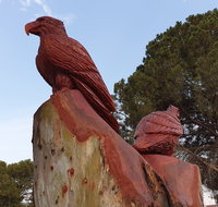 Chainsaw Tree Sculpture - Australia Accommodation