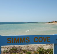 Simms Cove lookout and beach Moonta Bay - Australia Accommodation