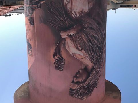 Kadina Water Tower Mural - Australia Accommodation 0