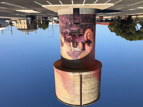 Kadina Water Tower Mural - Australia Accommodation 1