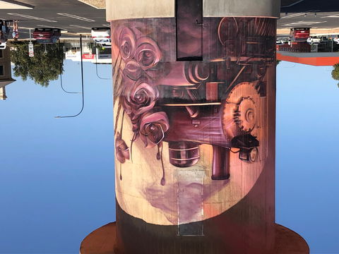 Kadina Water Tower Mural - Australia Accommodation 2
