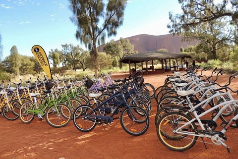 From Yulara: Discover Uluru Half Day Bike Tour - Australia Accommodation 1
