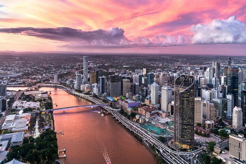 Brisbane City - Private Helicopter Sunset Flight - 25min - Australia Accommodation 4