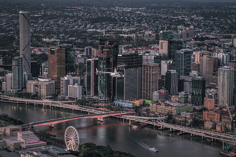 Brisbane City - Private Helicopter Sunset Flight - 25min - Australia Accommodation 2