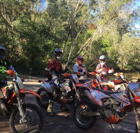 One day guided dirt bike tour in the magnificent Glasshouse mountains forests. - Australia Accommodation