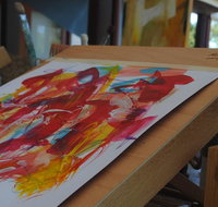 Creative Painting Workshop with Koningen ART - Australia Accommodation
