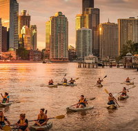 Brisbane City Twilight Kayaking with Wine and Grazing Board - Australia Accommodation