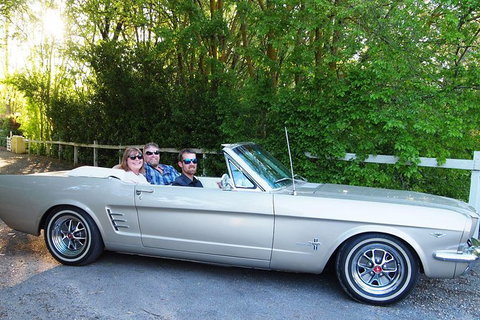 Classic Mustang Convertible Barossa Valley Half Day Private Tour For 2 - Australia Accommodation 1