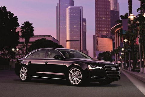 Audi A8 Chauffeur Car Melbourne Airport To CBD - Australia Accommodation 5