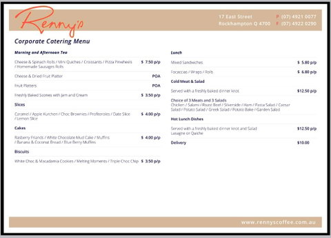 Renny’s Cafe & Takeaway - Australia Accommodation 2