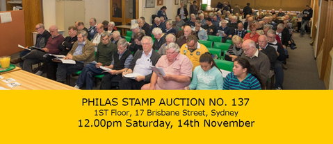 PHILAS Stamp Auction No. 137 - Australia Accommodation 2