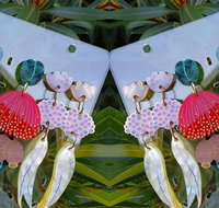 Acrylic Earring Workshop Native Florals - Australia Accommodation