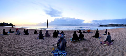 Making Meditation Mainstream Free Beach Meditation Session Mooloolaba - Australia Accommodation 0