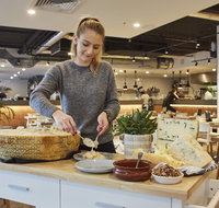 Flaming Cheese Wheel and Wine Experience Gasworks - Australia Accommodation