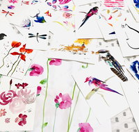 Three Hour Japanese Brushstroke Painting - Australia Accommodation