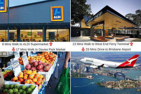 Westend 2 BED APT River Park Close To City UQ Qwe040 - Australia Accommodation 1