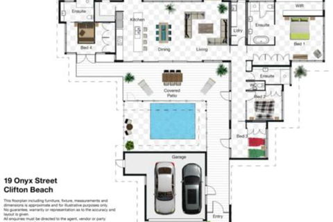 Villa Tiino Clifton Beach - Australia Accommodation 6
