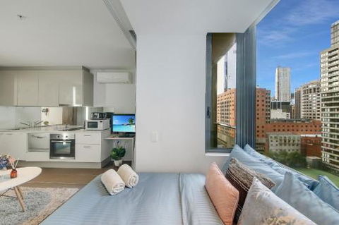 A Stylish & Cozy Studio Next To Southern Cross - Australia Accommodation 1