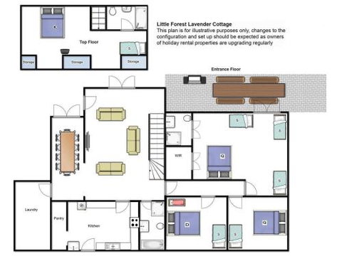 LAVENDER COTTAGE Alpine Southern Highlands 4pm Check Out Sundays - Australia Accommodation 5