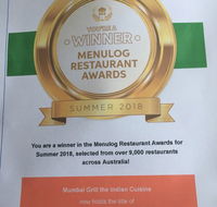 Mumbai The Indian Cuisine - Australia Accommodation