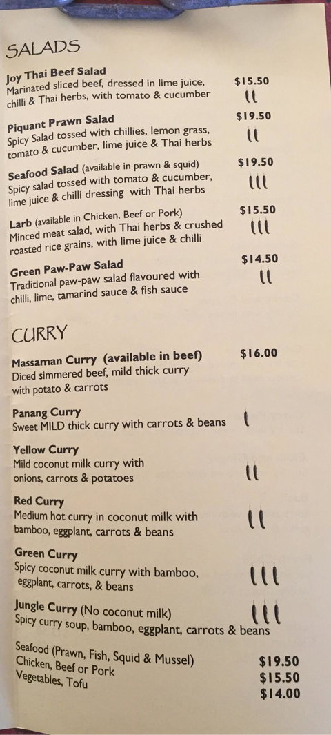 Joy Thai Restaurant - Australia Accommodation 6