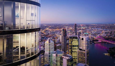 Arise Brisbane Skytower - Australia Accommodation 1
