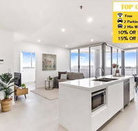 ESQ Astonishing 3BD Apartment 1 min from Train Station - Australia Accommodation