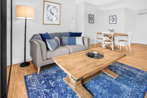 Modern 1-Bed Apartment With Balcony And Leisure Area - Australia Accommodation 1