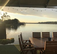 Shack built over the Murray River - Australia Accommodation