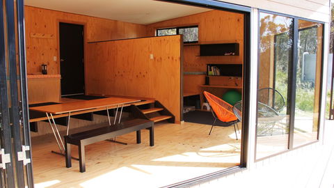 BAY OF FIRES ECO HUT Off Grid Experience At Binalong Bay - Australia Accommodation 2