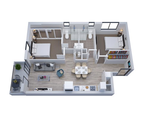 Manhattan Apartments - Notting Hill - Australia Accommodation 2